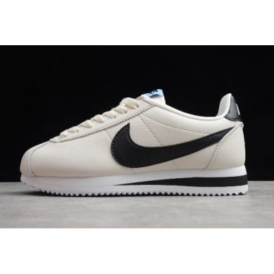 Nike Bayan Classic Cortez Leather Beyaz / Siyah Lifestyle Ayakkabı Türkiye - WYF4PFA8